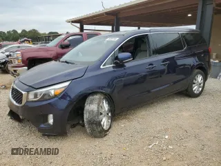 2018 Kia Sedona EX with VIN KNDMC5C15J6351849, listed as a Copart auction lot 70385784 with 100,503 mi miles and Salvage Title. Bid and sale history available at carsss.com. Image 1.
