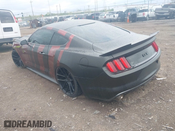 2017 Ford Mustang GT with VIN 1FA6P8CF9H5313475, listed as a IAAI auction lot 42069800 with 70,882 mi miles and . Bid and sale history available at carsss.com. Image 3.