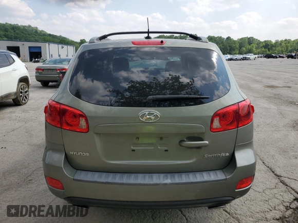 2007 Hyundai Santa Fe SE z VIN 5NMSH13EX7H095448, wystawiony jako Copart lot #58595565 z przebiegiem 96 939 mil mil oraz Szkoda całkowita • Salvage title. Historia ofert i sprzedaży dostępna na DreamBid. Obrazek 6.