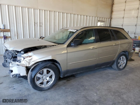 2006 Chrysler Pacifica Touring with VIN 2A4GM68456R912662, listed as a Copart auction lot 47814255 with 105,160 mi miles and Clean Title. Bid and sale history available at carsss.com. Image 1.