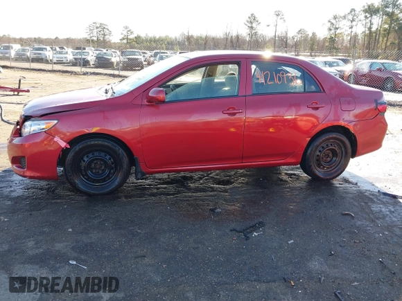 2009 Toyota Corolla with VIN JTDBL40E99J004929, listed as a IAAI auction lot 41210936 with 135,663 mi miles. Bid and sale history available at carsss.com. Image 14.