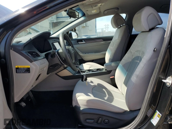 2017 Hyundai Sonata Sport with VIN 5NPE34AF7HH460259, listed as a Copart auction lot 56173925 with 86,840 mi miles and Salvage Title. Bid and sale history available at DreamBid. Image 7.
