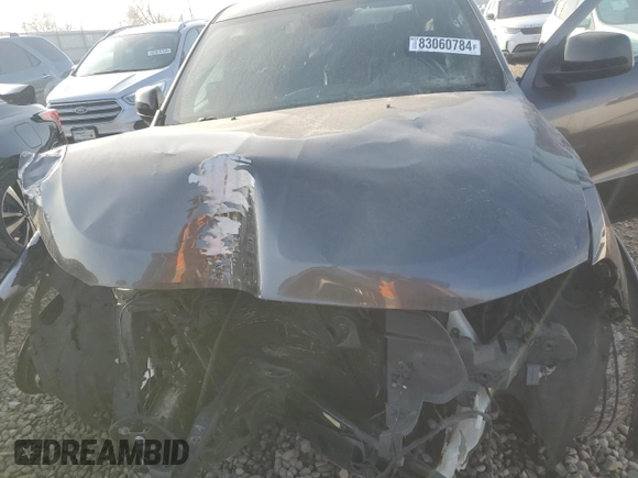 2020 Dodge Durango SXT Plus with VIN 1C4RDJAG2LC186236, listed as a Copart auction lot 83060784 with 66,399 mi miles and Salvage Title. Bid and sale history available at DreamBid. Image 12.