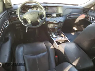 2011 Infiniti M37 with VIN JN1BY1AP4BM320066, listed as a Copart auction lot 81683334 with 145,230 mi miles and Salvage Title. Bid and sale history available at carsss.com. Image 8.