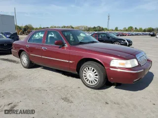 2007 Mercury Grand Marquis LS with VIN 2MEFM75V27X642659, listed as a Copart auction lot 53854085 with 90,612 mi miles and Clean Title. Bid and sale history available at carsss.com. Image 4.