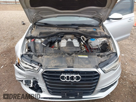 2013 Audi A6 3.0T Prestige with VIN WAUJGAFC8DN015066, listed as a IAAI auction lot 40978422 with 164,992 mi miles. Bid and sale history available at carsss.com. Image 10.