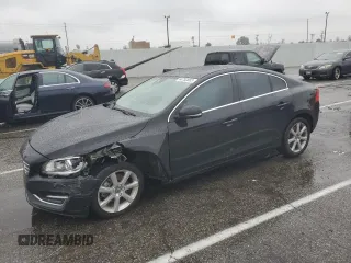 2016 Volvo S60 T5 Drive-E Premier with VIN YV126MFK2G2402991, listed as a Copart auction lot 44752883 with 0 mi miles. Bid and sale history available at carsss.com. Image 1.