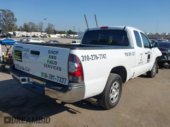 2013 Toyota Tacoma with VIN 5TFTX4CN9DX021742, listed as a IAAI auction lot 41996671 with 125,959 mi miles and . Bid and sale history available at DreamBid. Image 4.