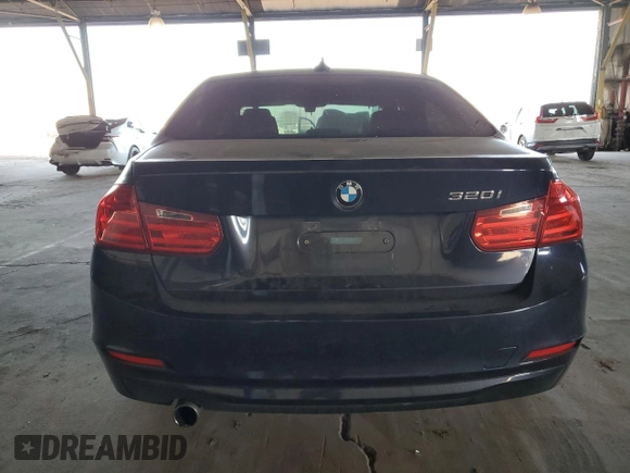 2013 BMW 3 Series 320i with VIN WBA3B1C50DK129657, listed as a Copart auction lot 83381934 with 80,847 mi miles and Salvage Title. Bid and sale history available at carsss.com. Image 6.
