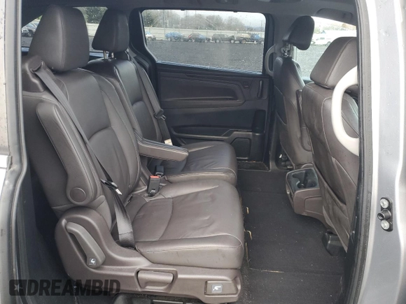 2018 Honda Odyssey EX-L with VIN 5FNRL6H76JB058488, listed as a Copart auction lot 49899815 with 89,831 mi miles and Salvage Title. Bid and sale history available at carsss.com. Image 11.