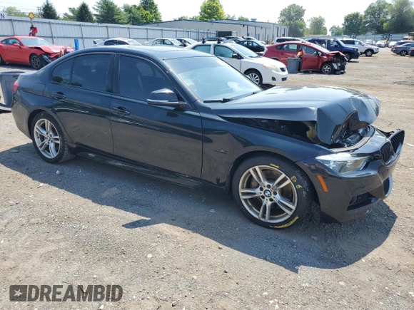 2016 BMW 3 Series 328i with VIN WBA8E9G5XGNT45329, listed as a Copart auction lot 63926275 with 52,085 mi miles and Salvage title. Bid and sale history available at DreamBid. Image 4.