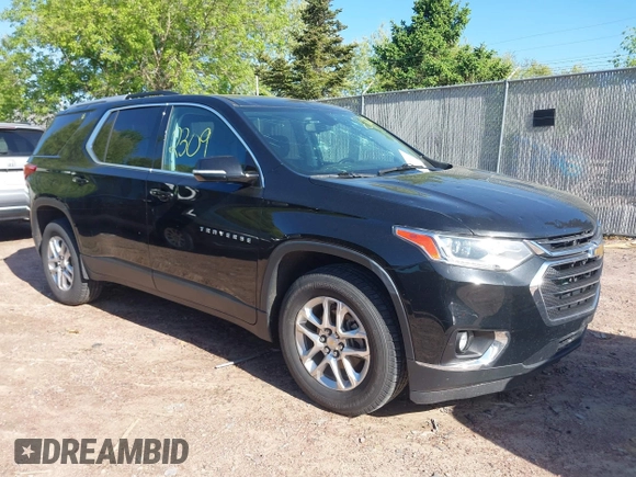 2018 Chevrolet Traverse LT Cloth z VIN 1GNEVGKW1JJ189116, wystawiony jako IAAI lot #42272309 z przebiegiem 111 408 mil mil oraz . Historia ofert i sprzedaży dostępna na DreamBid. Obrazek 1.