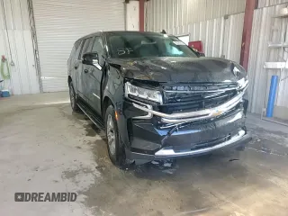 2023 Chevrolet Suburban LT with VIN 1GNSCCKD1PR341700, listed as a Copart auction lot 89360915 with 39,761 mi miles and Salvage title. Bid and sale history available at DreamBid. Image 14.