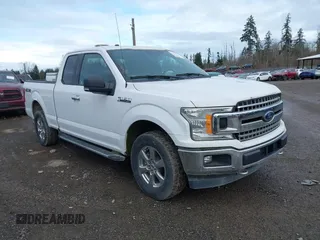 2018 Ford F-150 XL with VIN 1FTFX1EG9JKC44950, listed as a IAAI auction lot 41320276 with 67,496 mi miles. Bid and sale history available at carsss.com. Image 1.