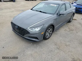 2020 Hyundai Sonata SEL with VIN 5NPEF4JAXLH053203, listed as a Copart auction lot 54519045 with 109,013 mi miles and Salvage Title. Bid and sale history available at carsss.com. Image 1.