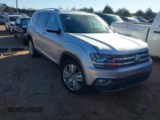 2018 Volkswagen Atlas SEL Premium with VIN 1V2NR2CA9JC503746, listed as a IAAI auction lot 41497254 with 125,162 mi miles and . Bid and sale history available at DreamBid. Image 1.