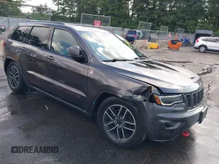 2019 Jeep Grand Cherokee Trailhawk with VIN 1C4RJFLG9KC610318, listed as a IAAI auction lot 42708465 with 53,924 mi miles and . Bid and sale history available at DreamBid. Image 1.