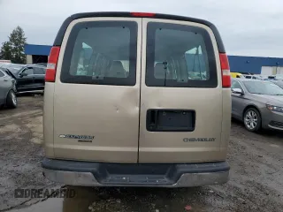 2006 Chevrolet Express Passenger with VIN 1GAHG39U561269015, listed as a Copart auction lot 46694605 with 91,316 mi miles and Clean title. Bid and sale history available at DreamBid. Image 6.