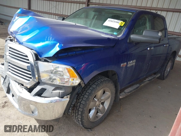 2018 Ram 1500 Big Horn with VIN 1C6RR7LT9JS253293, listed as a IAAI auction lot 41815506 with 97,845 mi miles. Bid and sale history available at carsss.com. Image 17.