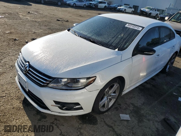 2015 Volkswagen CC Sport with VIN WVWAP7AN9FE826988, listed as a Copart auction lot 36910314 with 109,295 mi miles. Bid and sale history available at carsss.com. Image 1.