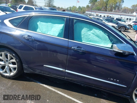 2018 Chevrolet Impala Premier with VIN 2G1125S35J9150415, listed as a IAAI auction lot 41873102 with 106,280 mi miles and . Bid and sale history available at DreamBid. Image 12.