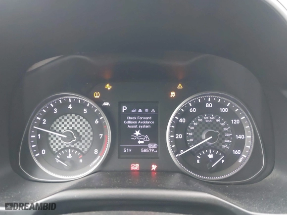 2019 Hyundai Elantra Preferred with VIN KMHD84LF5KU749255, listed as a IAAI auction lot 41712929 with 58,579 mi miles. Bid and sale history available at carsss.com. Image 7.