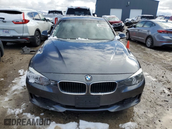 2014 BMW 3 Series 328i with VIN WBA3C1C56EK107483, listed as a Copart auction lot 47889065 with 0 mi miles and Salvage Title. Bid and sale history available at carsss.com. Image 5.