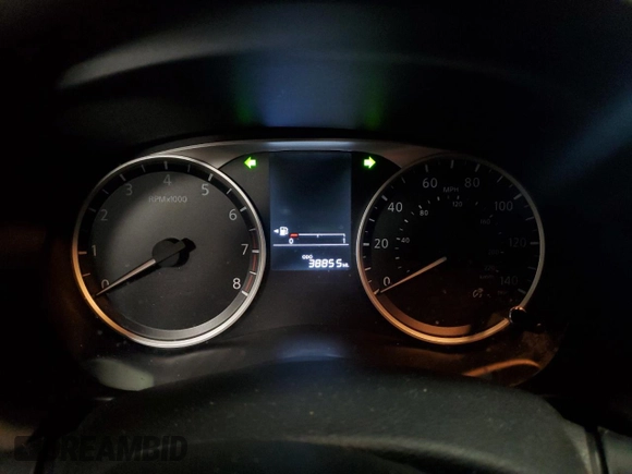 2023 Nissan Kicks S with VIN 3N1CP5BV0PL528555, listed as a Copart auction lot 47492755 with 38,855 mi miles and Salvage Title. Bid and sale history available at DreamBid. Image 9.