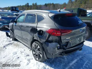 2020 Hyundai Tucson SEL with VIN KM8J3CAL6LU196105, listed as a IAAI auction lot 41589084 with 50,806 mi miles. Bid and sale history available at carsss.com. Image 3.