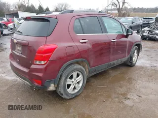 2017 Chevrolet Trax LT with VIN 3GNCJLSB3HL159787, listed as a IAAI auction lot 41450041 with 147,972 mi miles. Bid and sale history available at carsss.com. Image 4.
