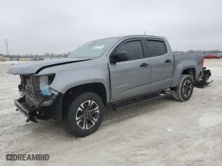 2021 Chevrolet Colorado 2WD Z71 with VIN 1GCGSDEN2M1158635, listed as a Copart auction lot 42179175 with 0 mi miles and Non Repairable. Bid and sale history available at carsss.com. Image 1.
