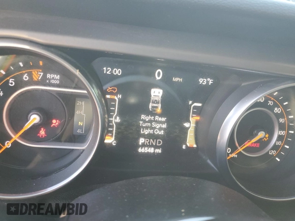 2018 Jeep Wrangler Sport with VIN 1C4GJXAG0JW146865, listed as a Copart auction lot 75021554 with 66,548 mi miles and Salvage Title. Bid and sale history available at carsss.com. Image 9.