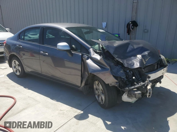 2014 Honda Civic Sedan LX with VIN 19XFB2F53EE077334, listed as a Copart auction lot 50168505 with 240,017 mi miles and Salvage Title. Bid and sale history available at carsss.com. Image 4.