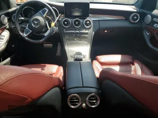 2016 Mercedes-Benz C 300 Luxury with VIN 55SWF4KB4GU101602, listed as a Copart auction lot 54063435 with 99,266 mi miles and Salvage Title. Bid and sale history available at carsss.com. Image 8.