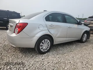 2015 Chevrolet Sonic LS with VIN 1G1JA5SH6F4152196, listed as a Copart auction lot 59096455 with 128,113 mi miles and Salvage title. Bid and sale history available at DreamBid. Image 3.