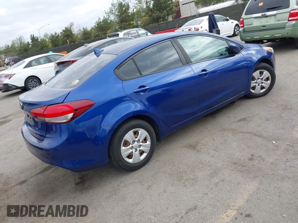 2018 Kia Forte LX with VIN 3KPFK4A77JE222924, listed as a IAAI auction lot 41896103 with 87,816 mi miles. Bid and sale history available at carsss.com. Image 4.
