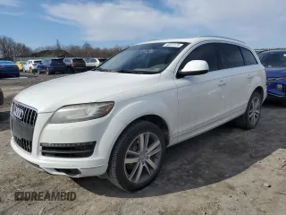 2014 Audi Q7 3.0L TDI Prestige with VIN WA1VMAFE9ED015917, listed as a Copart auction lot 46307475 with 148,033 mi miles and Salvage Title. Bid and sale history available at carsss.com. Image 1.