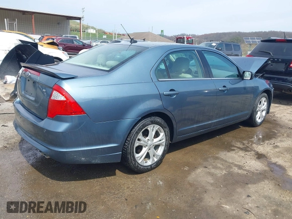 2012 Ford Fusion SE z VIN 3FAHP0HA7CR424958, wystawiony jako IAAI lot #41922636 z przebiegiem 101 149 mil mil oraz . Historia ofert i sprzedaży dostępna na DreamBid. Obrazek 4.