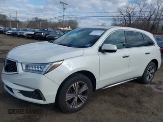 2017 Acura MDX with VIN 5J8YD4H36HL008483, listed as a IAAI auction lot 41404900 with 89,934 mi miles. Bid and sale history available at carsss.com. Image 16.