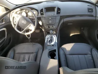 2011 Buick Regal CXL RL1 with VIN 2G4GN5EC4B9186291, listed as a Copart auction lot 74019104 with 27,646 mi miles and Salvage Title. Bid and sale history available at DreamBid. Image 8.