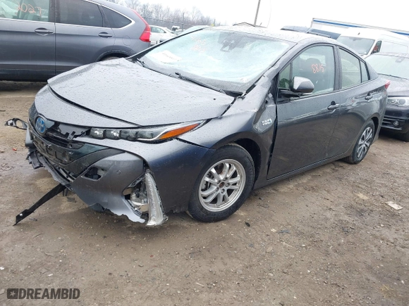 2021 Toyota Prius Prime LE with VIN JTDKAMFP3M3188311, listed as a IAAI auction lot 41668815 with 41,167 mi miles. Bid and sale history available at carsss.com. Image 17.
