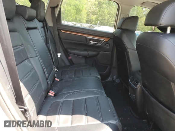 2018 Honda CR-V Touring with VIN 7FARW1H9XJE001467, listed as a Copart auction lot 55222005 with 65,611 mi miles and Salvage title. Bid and sale history available at DreamBid. Image 11.