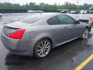 2008 Infiniti G37 Coupe Journey with VIN JNKCV64E48M129398, listed as a IAAI auction lot 42118285 with 190,363 mi miles. Bid and sale history available at carsss.com. Image 4.