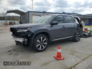 2024 Honda Pilot Touring with VIN 5FNYG1H71RB036980, listed as a Copart auction lot 47827115 with 5,646 mi miles and Salvage Title. Bid and sale history available at carsss.com. Image 1.