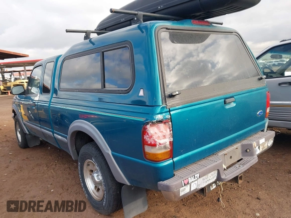 1997 Ford Ranger XLT with VIN 1FTCR15X3VPA06971, listed as a IAAI auction lot 41773708 with 276,336 mi miles. Bid and sale history available at carsss.com. Image 6.