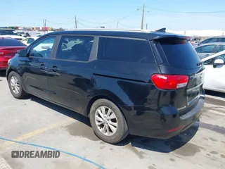 2016 Kia Sedona LX with VIN KNDMB5C13G6178411, listed as a IAAI auction lot 41993035 with 118,585 mi miles. Bid and sale history available at carsss.com. Image 3.
