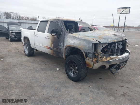 2008 GMC Sierra 1500 Work Truck with VIN 2GTEK13M281239134, listed as a IAAI auction lot 41535863 with 1 mi miles. Bid and sale history available at carsss.com. Image 1.