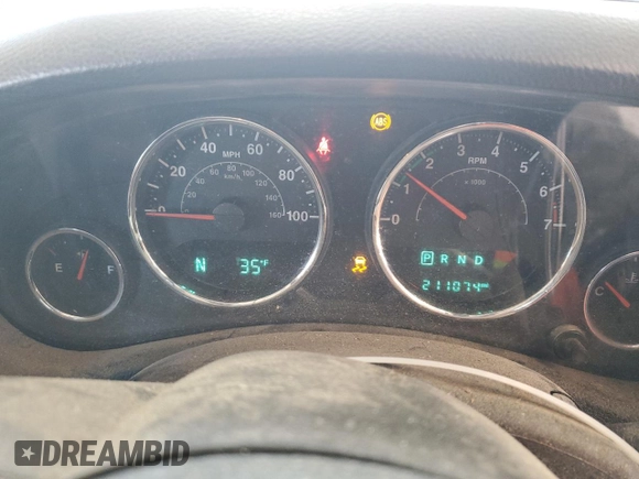 2016 Jeep Wrangler Unlimited Sport RHD with VIN 1C4BJWKG7GL312375, listed as a Copart auction lot 47437615 with 211,074 mi miles and Salvage title. Bid and sale history available at DreamBid. Image 9.