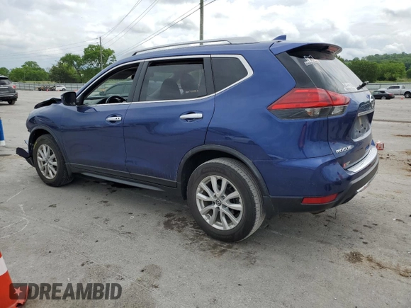 2017 Nissan Rogue SV z VIN JN8AT2MT6HW142006, wystawiony jako Copart lot #54361505 z przebiegiem 67 541 mil mil oraz Szkody całkowita. Historia ofert i sprzedaży dostępna na DreamBid. Obrazek 2.