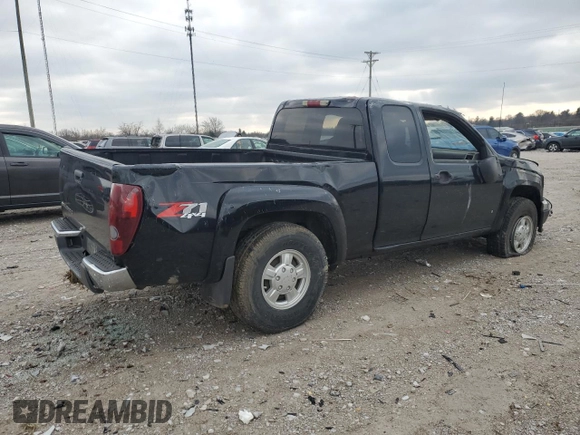 2007 Chevrolet Colorado LT w/1LT with VIN 1GCDT19E778184457, listed as a Copart auction lot 84414124 with 188,015 mi miles and Salvage Title. Bid and sale history available at carsss.com. Image 3.
